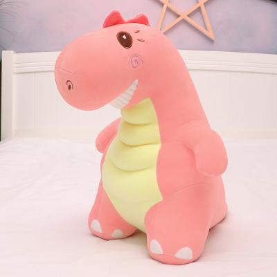 China Amazon Stock 2021 Hot Selling Plush Toy 75cm Toy Pink Dinosaur Soft Plush Stuffed Toy Factory Price Gifts For Christmas for sale