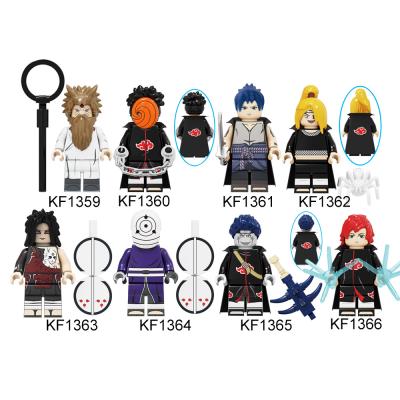 China Building blocks campatible legoinglys anime figures of Uchiha Obito Madara mini movie series cartoon action numbers collection toys for sale