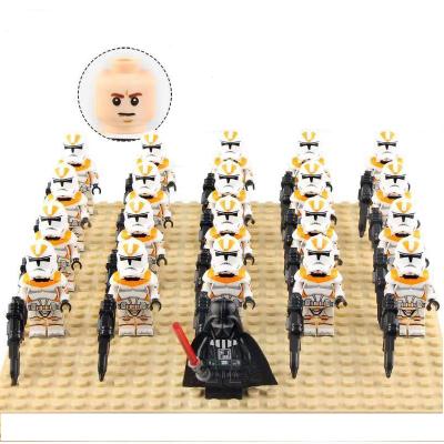 China Mini Building Toy Star Clone White Trooper Figures Storm Trooper Battle Pack Wars Building Block Toy For Children for sale