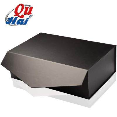 China Custom Luxury Recycled Materials Logo Printing Paper Box Packaging Gift Box Packaging With Magnetic Lid for sale