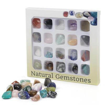 China Europe 20Mixed Crystal Ore Early Education Materials Natural Semiprecious Stone Student Geography Specimens Popularization Stone for sale