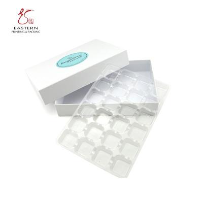 China Recyclable Wedding Chocolate Candy Box With Blister Insert for sale