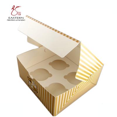 China Recycled Materials Custom Design Cake Box Paper Packaging for sale