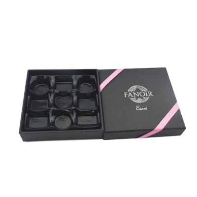 China Recyclable chocolate box with divider insert for sale