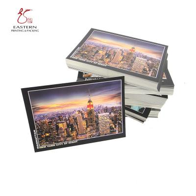 China Greeting From Quality Paper Custom Postcard Printing for sale