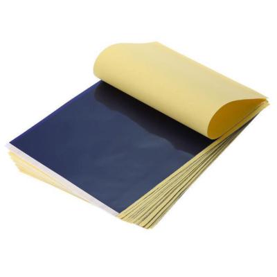 China Hot Sale High Quality Disposable 100 Sheets Transfer A4 Tattoo Carbon Copier Paper Paper for sale