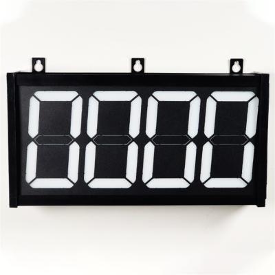 China Modern Residential Outdoor Garden Wall Entrance Solar House Gate Plate License Plate Except Led Light For House Number for sale