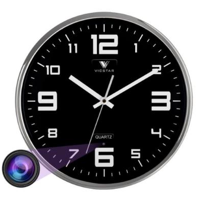 China Spy Clock Camera Home Security Clock Mobile Remote Wireless Wifi Hidden Wall Clock 1080P 720P With Camera In CCTV Camera for sale