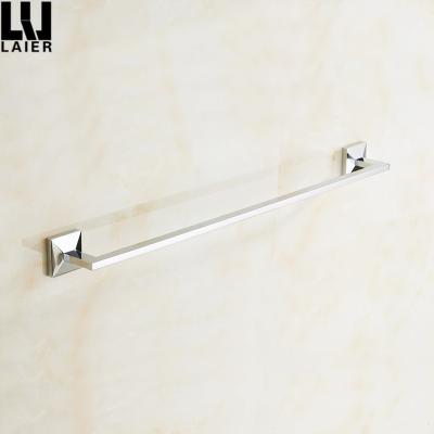 China Heater Laier New Design Bathroom Accessories Brass Chrome Finished 24 Inch Towel Rails for sale