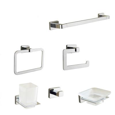 China 17600 viable unique products for sale china goods design gold square bathroom accessories set wholesale for sale