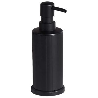 China Double Soap Dispenser 8.45 Ounce Liquid Hand Soap Free Dispenser Antirust Aluminum Kitchen Bathroom Soap Dispenser for sale