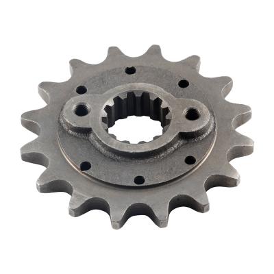 China High Strength Motorcycle Front Sprocket Chain 525 16T For Honda NT400 NV400 VLX400 VRX400 NV600 Steeder VLX600 VT600 Shadow NT650 NTV650 XRV650 for sale