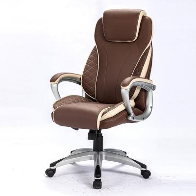 China Chaoya High Quality Modern Luxury Swivel Ergonomic Leather Home Executive Office Chair (Height) Adjustable for sale