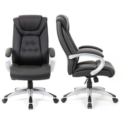 China ChaoYa Adjustable Luxury Leather Office Chair Back Executive Chair High Back Executive Chair (Height) for sale