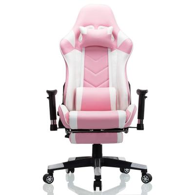 China 2021 Custom Ergonomic Racing Gaming Seat Sedia Gaming Chair (Size) Silla Gamer Best Value Blue Adjustable Gamer Chair for sale