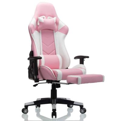 China Adjustable Swivel (Height) Leather Reclining Ergonomic Gaming Chair Silla Gamer Chair Adult for sale