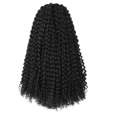 China Toyotress Curly Passion Twist Hair Water Wave Crochet Braids Hotsale Synthetic Hair Braiding Extensions for sale