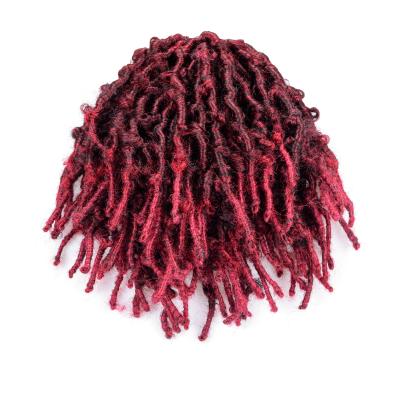 China Popular Wholesale Toyotress Butterfly Locs Crochet Braids Soft Dreadlocks Twisted Pre Looped Hair Extensions for sale