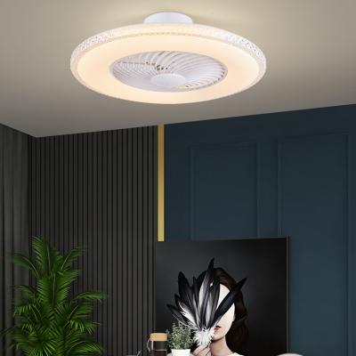 China China Quality Professional Smart Control Energy Saving Single Ceiling Fan Light For Modern Led for sale