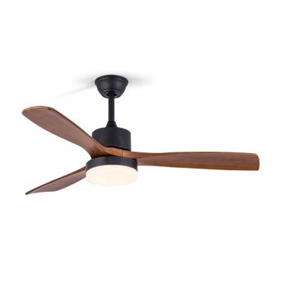 China Nordic Hot Sale Energy Saving Decor Reverse 3 Blades Ceiling Fan Forward Light With 42 Inch Wooden Remote Control for sale