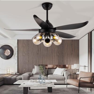 China Newest Design Nordic Home Energy Saving Simplicity 70w Fan Lamp Remote Control Ceiling Fan Lamp for Living Room Dining Room for sale