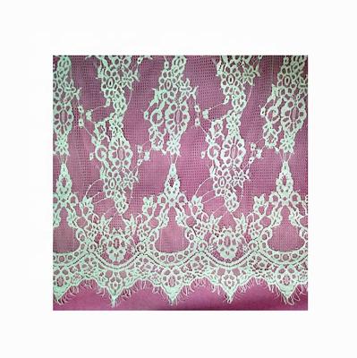 China 2022 popular wholesale breathable beautiful lace fabric eyelash lace fabric for sale