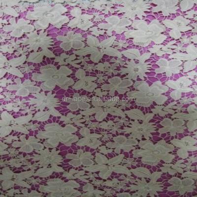 China Newest Antistatic Design French Lace Fabric For Evening Dresses for sale