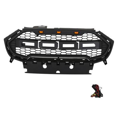 China ABS Body Kits Grill Refit Grill Auto Parts Grill Custom Fit For Ford Ecosport 2016-2019 ABS for sale