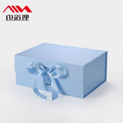 China Luxury Recyclable Link Watch Necklace Clothes Watch Necklace Wallet Gift Box Set With Ribbon for sale