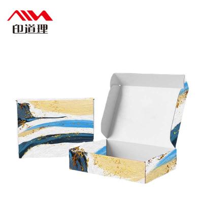 China Recyclable Eco Friendly Personalized Custom Paper Packaging Wedding Black Corrugated Announcement Box With Logo for sale