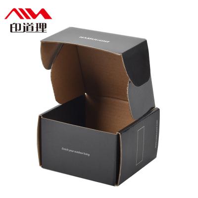 China Custom Logo Recycled Shipping Box Recyclable Aircraft Printed Pink Luxury Folding Corrugated Paper Packaging Storage Box for sale