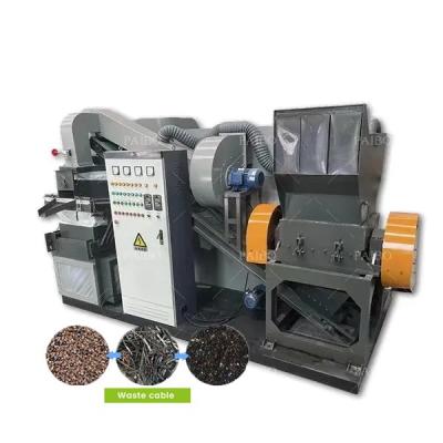 China Scrap Copper Wire Recycling Machine Cable Granulator Machine with 99% Separation Rate for sale