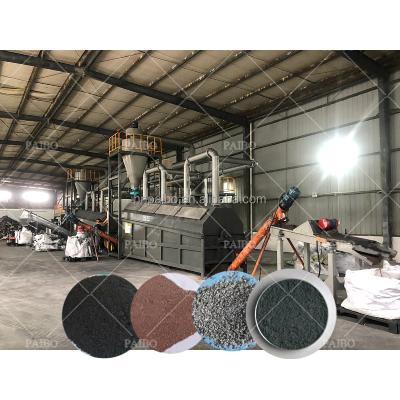 China High Separator Rate 96-99.99% Battery Positive and Negative Plates Recycling Machine for sale