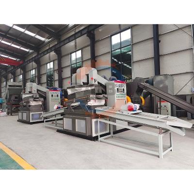 China Lange levensduur 99% Automatische afvalkabeldraad recycling granulator en separator draad shredder Te koop