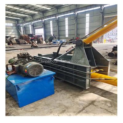 China Aluminum Scrap Automatic 1.5 Years Hydraulic Scrap Metal Baler Iron Packing Provided for sale