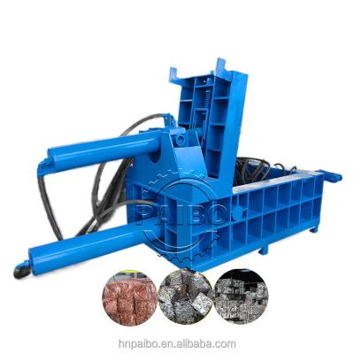 China Automatic Metal Baler Machine for Scrap and Waste Packing 5000kg Weight Horizontal for sale