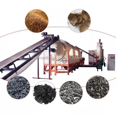 China Horno de carbonización para equipos de fabricación de fertilizantes a base de carbono de biomasa en venta