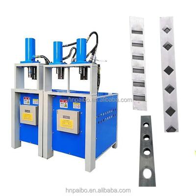 China Hydraulic Press Notching Pipe Machine Sheet Metal Hole Punch for Building Climbing Frame for sale