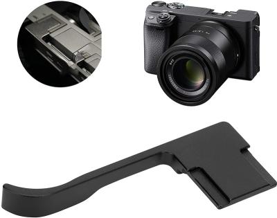 China Hot Shoe Thumb Up Hot Shoe Thumb Rest Alloy Metal Hand Grip For Sony A6400 A6300 A6500 Cameras for sale