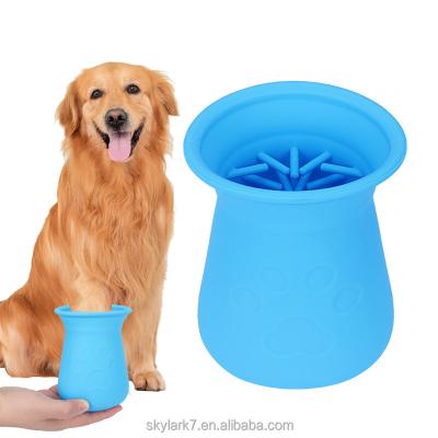 China 2021 New Viable Designer Pet Silicone Tool Foot Pedal Cleaning Washing Machine Foot Cups for sale