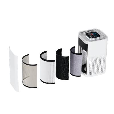 중국 Best Air Purifier 2021 Newest Portable Mini Negative Ion Air Cleaner Intelligent Silent Ionic Air Purifiers for Home Office Car 판매용