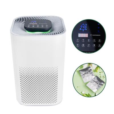 Cina room air cleaner electrostatic precipitator cleaner hepa filter uv air purifier mini anion uv-c air purifier in vendita