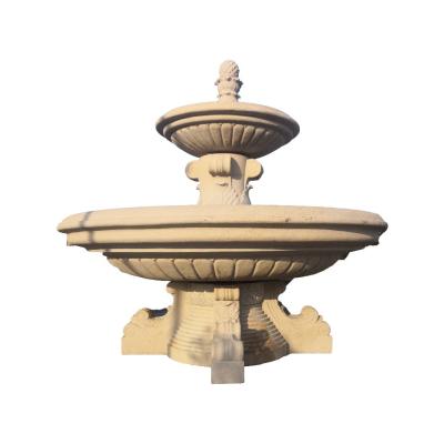 China EUROPEAN Stone Carving Fountain Granite Double-Layer Stone Carving Fountain for sale