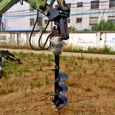 China Strengh RAY ATTACHMENTS High Impact Earth Drill Post Hole Digger For Excavator for sale