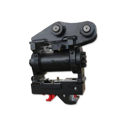 China Best 1-3 Ton Digger Power Tilt Bucket Hydraulic Crawler Excavator Quick Coupler Tilting Rotarty Quick Hitch for Mini Excavator for sale