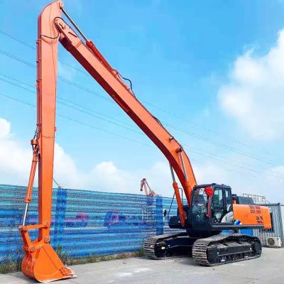 China Machinery Repair Shops OEM Quality Extended Arm 18 Meters Excavator Long Reach Boom And Stick Arm For 30 Ton Excavator for sale