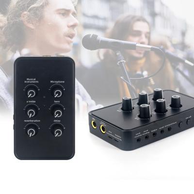 China GUITAR factory wholesale custom musical instrument sound card for musical instrument recording for sale