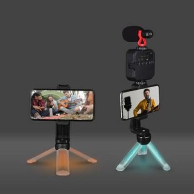 China PORTABLE Flexible Professional SLR Video Tripod RGB Smart Pocket Mini Camera Phone Stand Tripod for sale