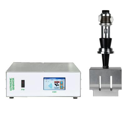 China 15kHz 2600W Continuous Vibration Non-Toxic Ultrasonic Welding Set Digital Generator Box With Transducer Horn for sale