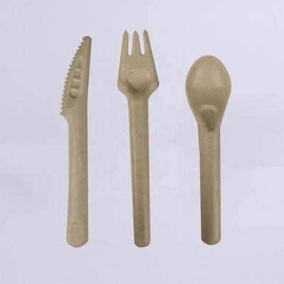 China Biodegradable& Biodegradable Compostable Sugar Cane Bagasse Disposable Knife for Food for sale